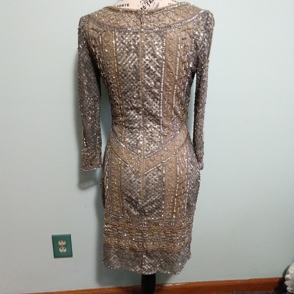 New Years Party Dress Sequin Bodycon - Picture 6 of 8